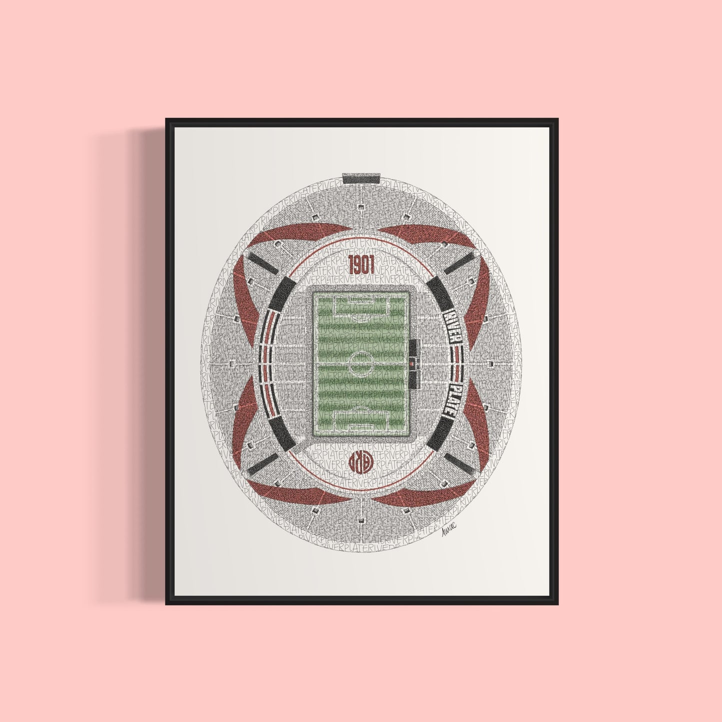 River Plate Print