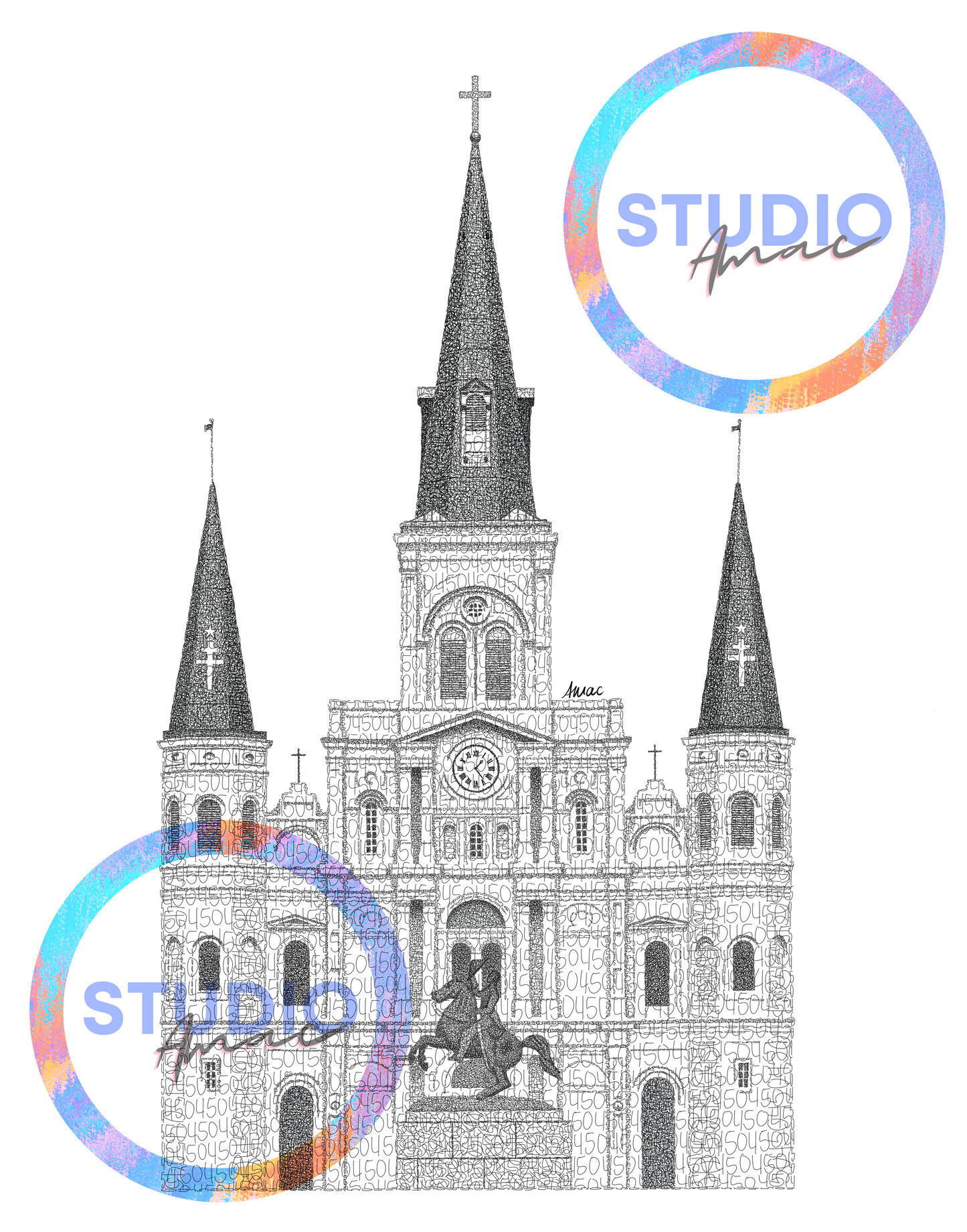 504 Cathedral Print