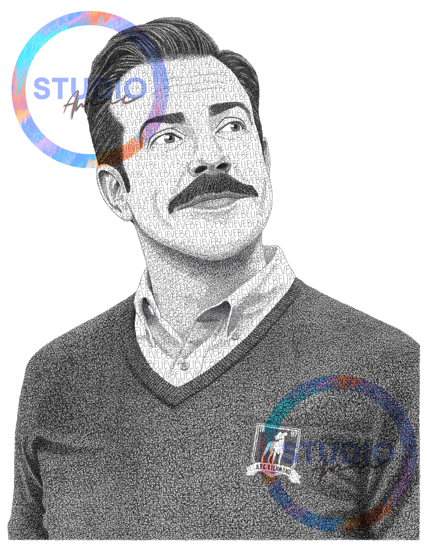 Ted Lasso BELIEVE Print