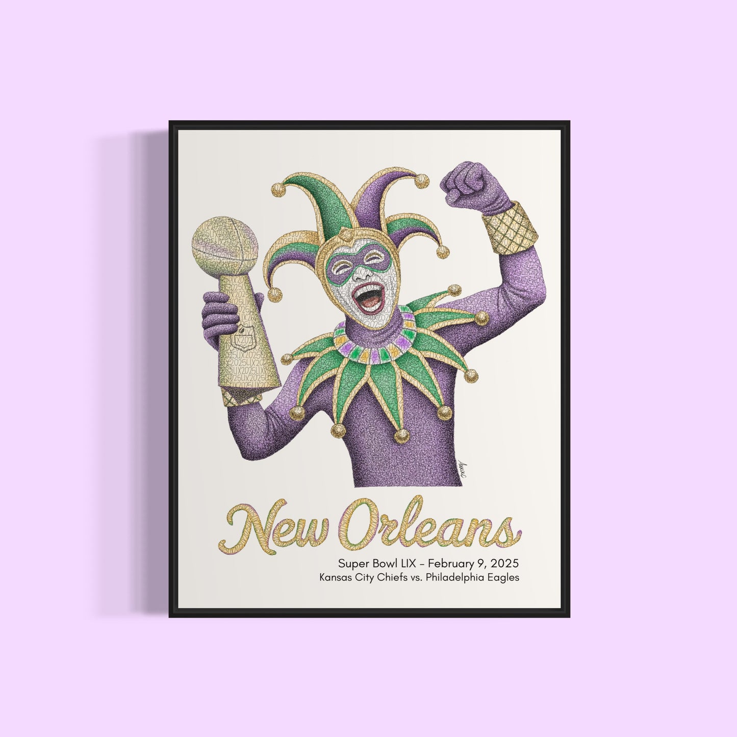 Super Bowl 2025 Print