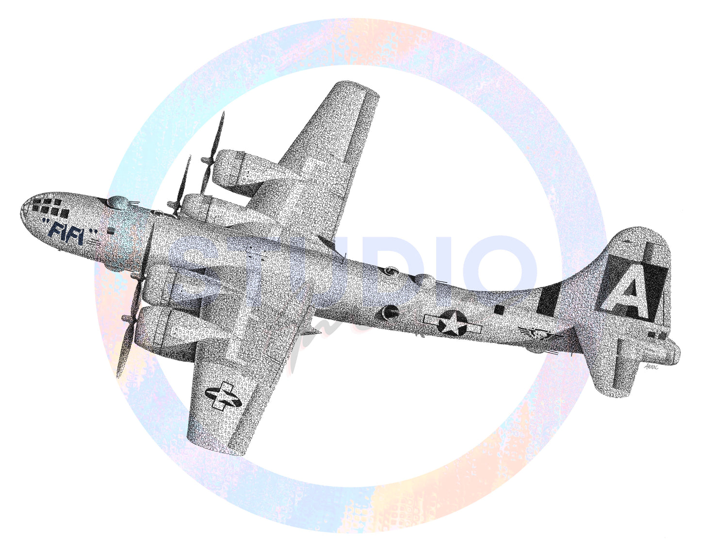 B29 FiFi Sticker – Studio Amac