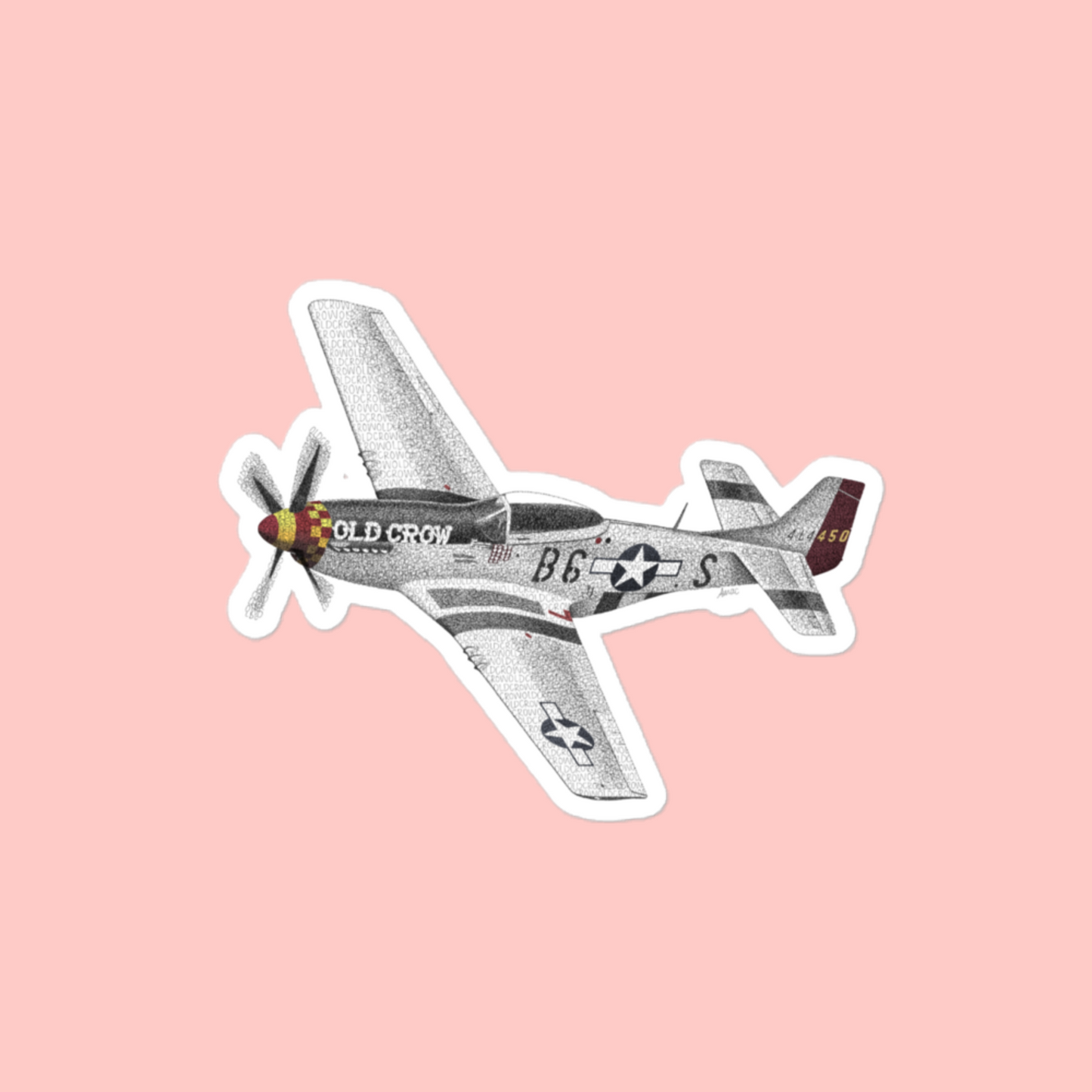 P-51 Old Crow Sticker