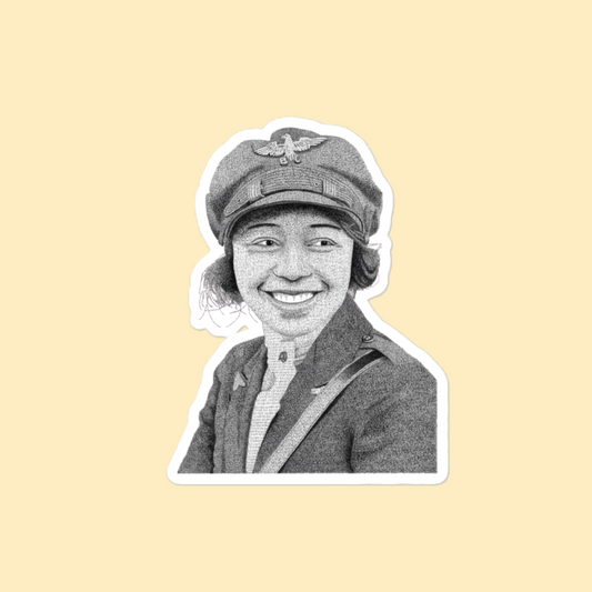 Bessie Coleman Sticker