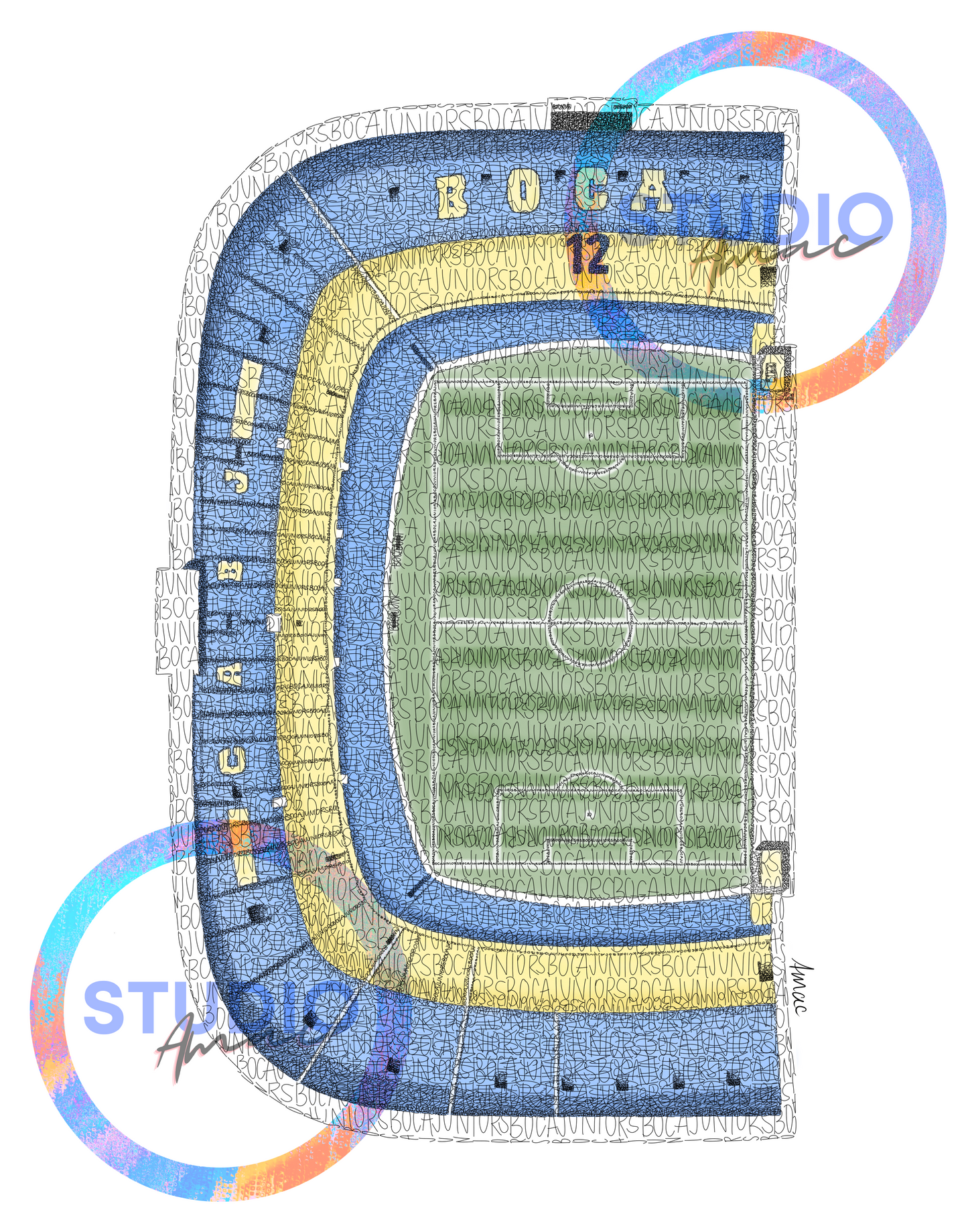 Boca Juniors Print