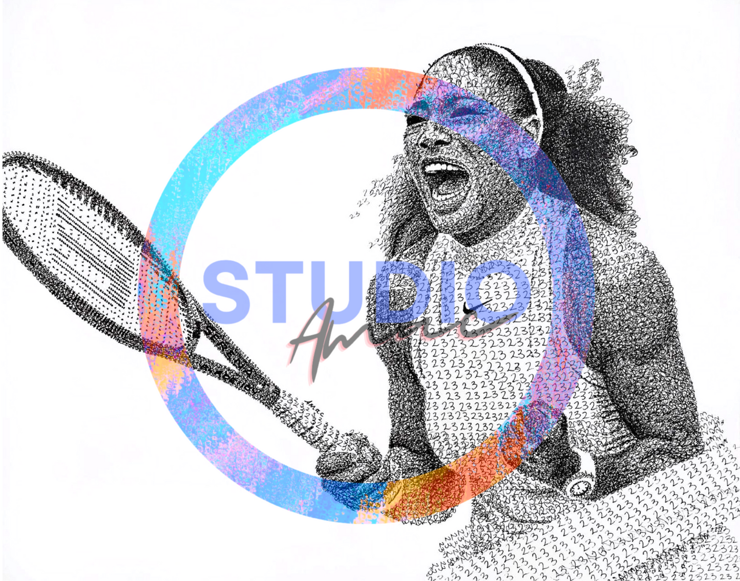 Serena Williams Print