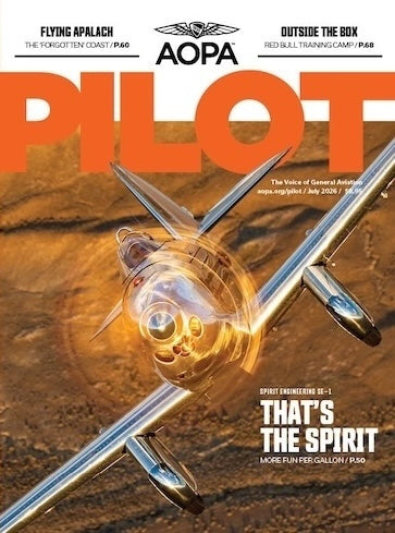 AOPA Magazine Cover 