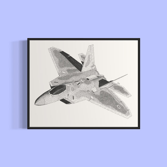 F-22 Raptor Print