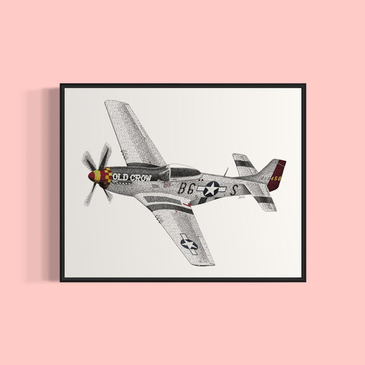 P-51 Old Crow Print