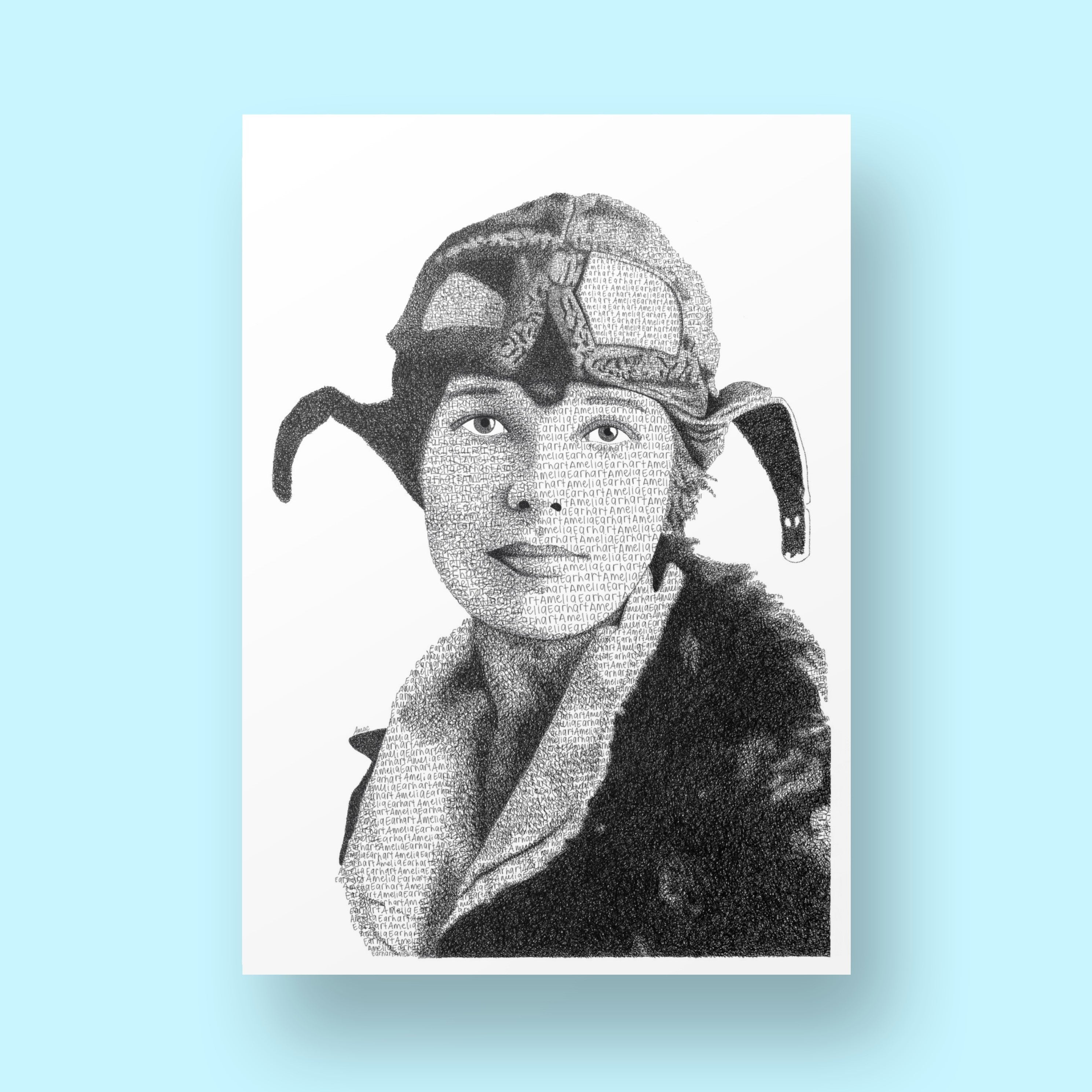 Amelia Earhart Print Studio Amac   AmeliaMockup 